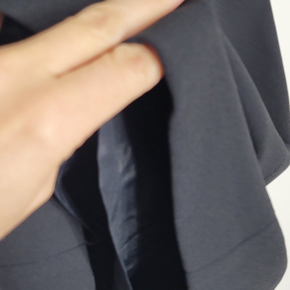 Laundry By Shelli Segal Black Sleeveless Cocktail Open Back Zipper Sheath Dress - Picture 5 of 11